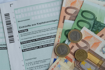 Einkünfte aus Kapitalvermögen, Steuererklärung, Finanzamt