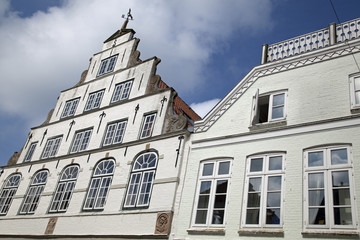 Fototapeta premium Giebel in Friedrichstadt,Schleswig-Holstein,Deutschland