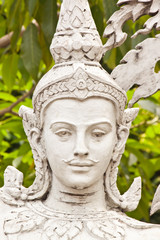Fototapeta premium face of god art of thailand