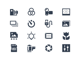 Photography icons