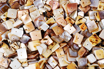 nacre  beads