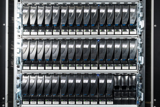 data storage inside internet cloud center
