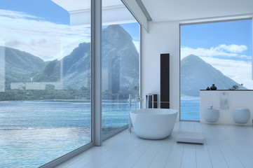 Exclusive Luxury Bathroom | 3D Interior