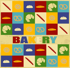 Bakery vintage poster