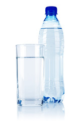 Fototapeta premium water in plastic bottle