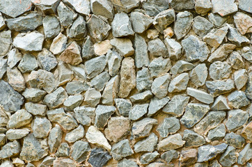 Rough stone wall