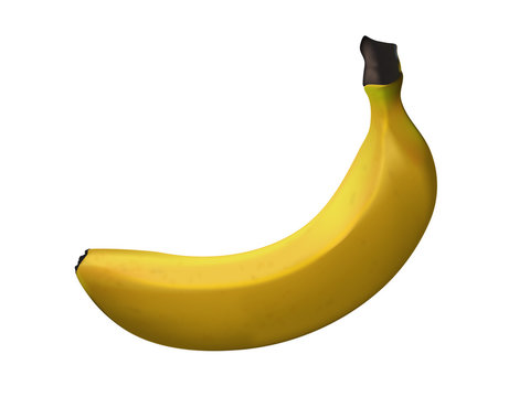 Yellow Banana Illustration