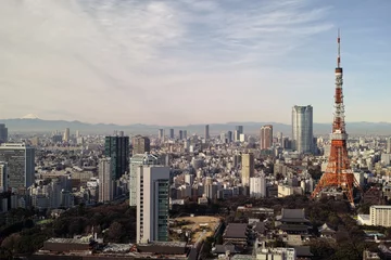 Fototapete Stadtbild von Tokio © northsan