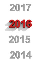 2016 New Year sequence