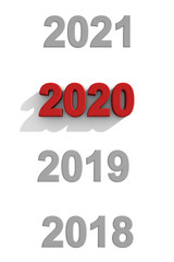 2020 New Year sequence