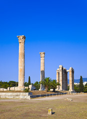 Temple of the Olympian Zeus at Athens, Greece