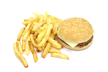 burger et frites