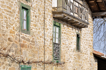 Fototapeta na wymiar Rural architecture at Basque Country (Spain)
