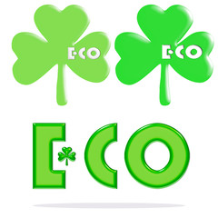 エコ、エコロジーのアイコン