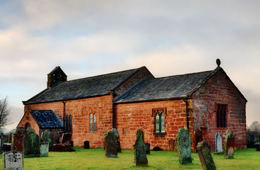 View of Addingham Church, Cumbria