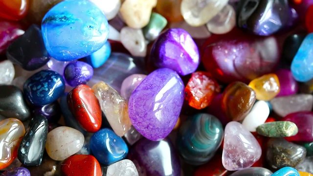 Precious stones and light ray