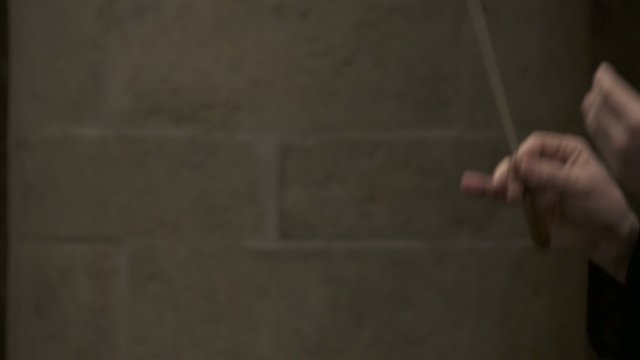 classical music conducting hands close up