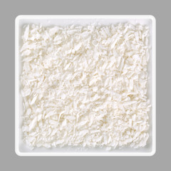 Grated coconut