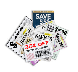 Coupons XXXL Isolated