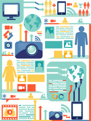Infographic Elements/social media