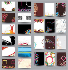 Mix Collection vertical and horizontal posters