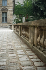 Fototapeta premium balustrade de château