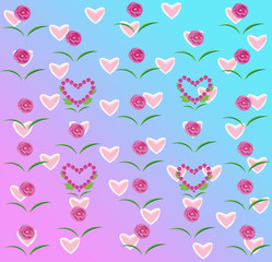 Rose of frame