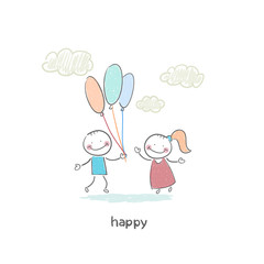 Lovers meet