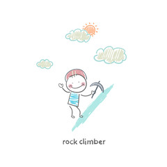 Rock climber