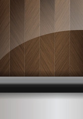 Wood and Steel background with space for text