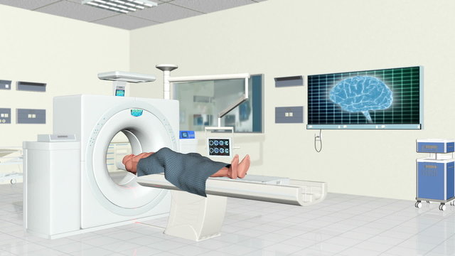 MRI Scan at Hospital