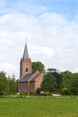 Fototapeta na wymiar Danish Village Church