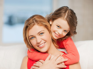 mother and daughter