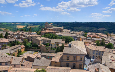 Panoramic view of Orvieto. Umbria. Italy.