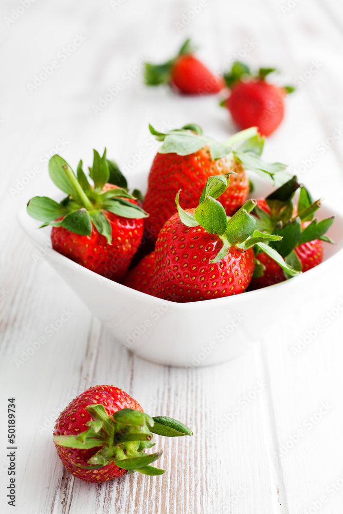 Wall mural Strawberries