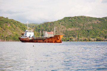 harbor in Labuan Bajo, Flores island, Indonesia