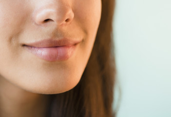 Smiling Hispanic teenager