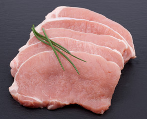 Frisches Schweinsteak