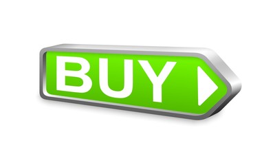 green buy metal arrow button
