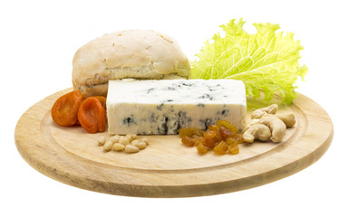 Cheese with mold