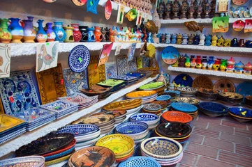 Foto auf Acrylglas tunisian market © irontrybex