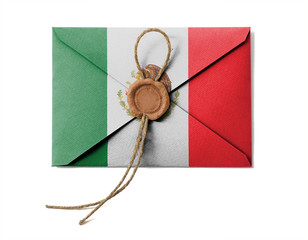 The Mexican flag