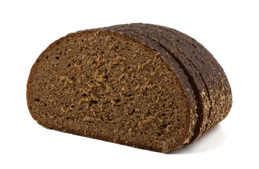 Bread from rye and wheat flour of a rough grinding