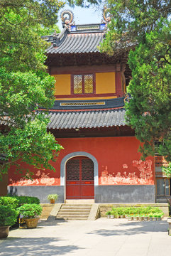 China, PutuoShan Buddhist sanctuary island Fayu temple