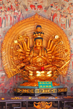 PutuoShan Buddhist sanctuary island Fayu temple Buddha