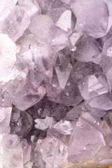 Fototapeta premium Ametystowa skała blisko