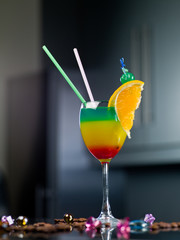 cocktail at the bar