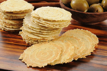 Cracked pepper flatbread
