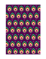 Colorful Indian pattern