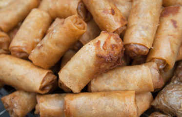 deep fried spring rolls